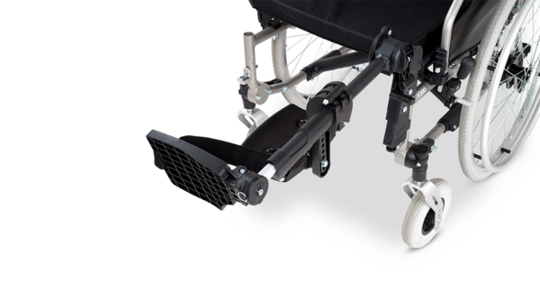 Schwenkbare Fuss-/Beinstütze zu Rollstuhl V300 links/rechts